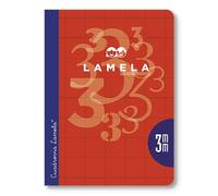 Cuaderno Libreta LAMELA, 4º 50H Cuadrovía 5 mm. Tapa Básica