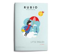 Cuaderno Little English RUBIO + 4 years para aprender Inglés | Incluye Audios descargables con QR | A4 40 páginas