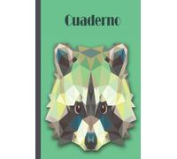 Cuaderno Mapache: Cuaderno de mapache, cuaderno de papel rayado para la escuela, estudiantes, regalo para niños, niñas, adolescentes, cuaderno de mapaches, amante de los mapaches