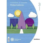 CUADERNO MATEMATICAS 3 PRIMARIA 1 TRIM CONSTRUYENDO MUNDOS - 9788468071350