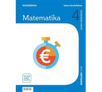CUADERNO MATEMATICAS 4 PRIMARIA 1 TRIM SABER HACER CONTIGO ZUBIA - 9788491863458