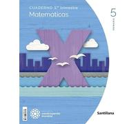 CUADERNO MATEMATICAS 5 PRIMARIA 1 TRIM CONSTRUYENDO MUNDOS - 9788468071381