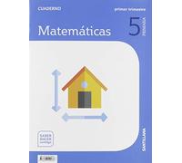 CUADERNO MATEMATICAS 5 PRIMARIA 1 TRIM SABER HACER CONTIGO - 9788468049038 (EDUCACION SECUNDARIA)