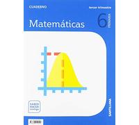 Matematicas 6º Educacion Primaria Cuaderno 3 Saber Hacer Ed 2019 Cast