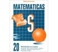 Cuaderno Matematicas Nº 20 - Movimientos En Plano