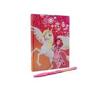 Cuaderno - Mia y yo - Bolígrafo incluido - 12x17 cm - Rosa - Para niñas