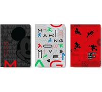 Cuaderno Mickey Mouse A4 tapa plástico dura Cuadrícula - COOLPACK