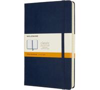 Cuaderno Moleskine Clásico Expandido Tapa Dura Grande Rayado Azul 400 Páginas