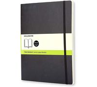 Cuaderno Moleskine Clásico Tapa Blanda XL Sin Rayas Negro 192 Páginas