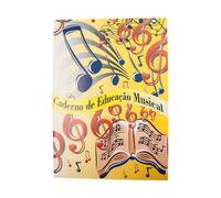 Cuaderno Musica A5 Grapado 28F