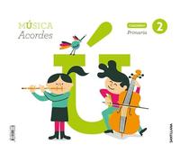 CUADERNO MUSICA ACORDES 2 PRIMARIA - 9788414106884