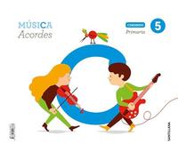 Musica 5º Educacion Primaria Serie Acordes Cuaderno Ed 2019 Cast.