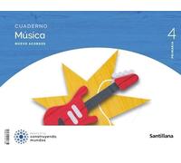 Musica 4º Educacion Primaria Cuaderno Nuevo Acordes Construyendo Mundo