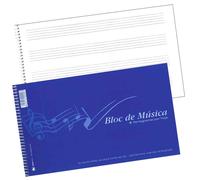 Bloc marca TAURO modelo BLOC MUSICA 4º ZORRILLA 20-H 202 4 PENTAGRAMAS