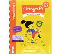 CUADERNO ORTOGRAFIA SERIE ENTRENATE 3 PRIMARIA - 9788414113639 (ENTRENATE/COMPETENCIA)