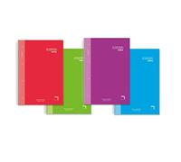 Cuaderno Pacsa Premium Extra Multicolor 80 Hojas Din A4 (4 Unidades)