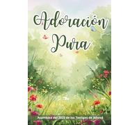 Cuaderno para la Asamblea de los Testigos de Jehová Adoración Pura 2025 | Flores silvestres y Mariposas | Espacio para anotar metas y textos Bíblicos favoritos | 104 Páginas Tapa Blanda
