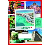 Cuaderno pautado con diseño de ciudad y país - A4, varios tipos