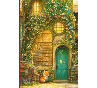 Cuaderno pequeño con líneas para niños: La Librería del Zorro: Colección Bosque Encantado | Bonito cuaderno para niñas y niños | 110 páginas con ... 9 pulgadas (15,24 × 22,86 cm, similar al A5)