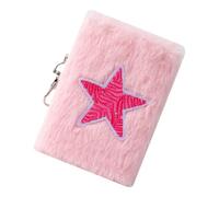 Cuaderno pequeño genérico de bolsillo, manta de peluche adorable y portátil, pequeño cuaderno mini diario, para estudiantes, mujeres, agenda, casa, oficina, escuela, viajes, regalos