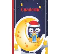 Cuaderno Pingüino: Cuaderno de pingüino con rayas anchas, cuaderno de papel rayado para la escuela, estudiantes, regalo para niños, niños, niñas, ... cuaderno de pingüino, amante de los pingüinos