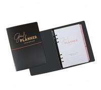 Cuaderno planificador 2026 con diseños mensuales y semanales para una gestión eficaz del tiempo y el establecimiento de objetivos, planificador individual