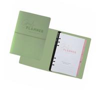 Cuaderno planificador 2026 con diseños mensuales y semanales para una gestión eficaz del tiempo y el establecimiento de objetivos, planificador individual