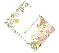 Cuaderno planificador de las Escrituras, diario devocional portátil A5, organizador de fe guiado de 52 semanas con espacio para oraciones y notas, ideal para devoción en el hogar, actividades de la