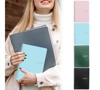 Cuaderno planificador semanal, planificador diario A5 sin fecha con rastreador de hábitos, cuaderno de lista de tareas, aumenta la productividad y gestiona las tareas de manera efectiva, suministros