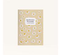 Cuaderno plantable con semillas de manzanilla | Cuaderno A5 que florece una vez plantado | Ideal para notas, estudio o regalo original | Resetea