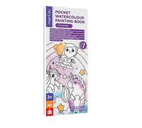 Cuaderno Pocket Acuarelas Unicornios fantasía