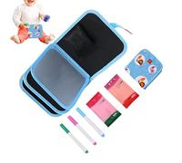 Cuaderno portátil, cuaderno de dibujo plegable y reutilizable, diario de arte de viaje con diseño compacto, divertido libro de bocetos creativo, cuaderno con bonito estilo, bloc de dibujo para parque