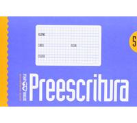 Cuaderno Preescritura Color, 10 cm - Número 5