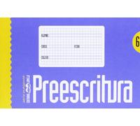 Cuaderno Preescritura Color, 10 cm - Número 6