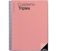 Cuaderno Profesor ADDITIO P192 Triplex Coral, 310 x 225 mm.