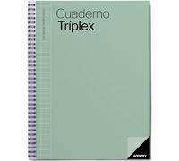 Cuaderno Profesor ADDITIO P192 Triplex Verde, 310 x 225 mm.