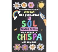 Cuaderno profesora 2025 2026: Planificador para Maestras y Profesores | Formato A5 | para Infantil, Primaria y Secundaria