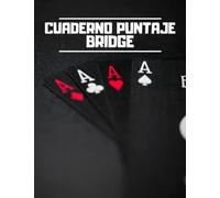 Cuaderno Puntaje Bridge: 102 hojas de puntuación de puente, cuaderno de registro de puntuación, hojas de puntuación de puente con guía de puntos, ... de puntuación "Bridge" para más de 100 juegos