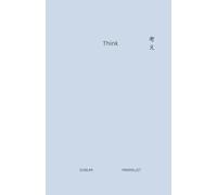 Cuaderno punteado azul A5 - Think: construye tu combinación MINIMALISTA personal. Organiza tus notas, ideas y planes en una manera simple y versatil.