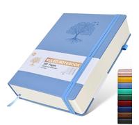 Cuaderno rayado de 365 p ginas A4, tama o grande, para escribir, con rayas, tapa dura de cuero, para mujeres y hombres, para tomar notas en el tr