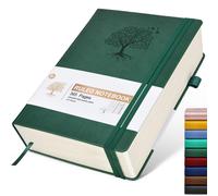 Cuaderno rayado de 365 p ginas B5, tama o grande, para escribir, con tapa dura de cuero, para mujeres y hombres, para tomar notas diarias en el t