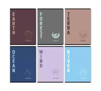 Cuaderno rayado Terra, tamaño A4 - varios tipos