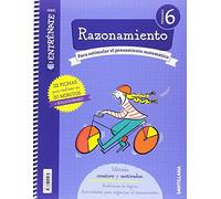 CUADERNO RAZONAMIENTO SERIE ENTRENATE 6 PRIMARIA