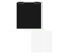 Cuaderno recargable de 120 páginas cuadriculado para notas, planes, mapa mental, anotación, programación diaria
