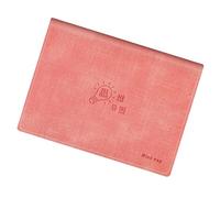 Cuaderno recargable de piel sintética con 9 anillas, para estudiantes, para hacer notas profesionales, lluvia de ideas, cuaderno de estudiantes