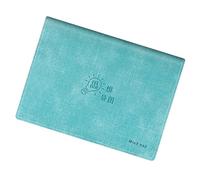 Cuaderno recargable de piel sintética con 9 anillas, para estudiantes, para hacer notas profesionales, lluvia de ideas, cuaderno de estudiantes