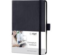 Cuaderno Sigel CO131 CONCEPTUM Cuadrado Negro 97 Hojas A6