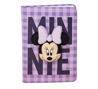 Cuaderno squishy de minnie mouse - tapa blanda - con estampado de minn