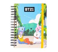 Cuaderno Tapa Forrada A5 Bullet Bt21