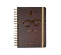 Erik Libreta A5 Harry Potter – Cuaderno punteado, tapa dura con anillas, 180 págs